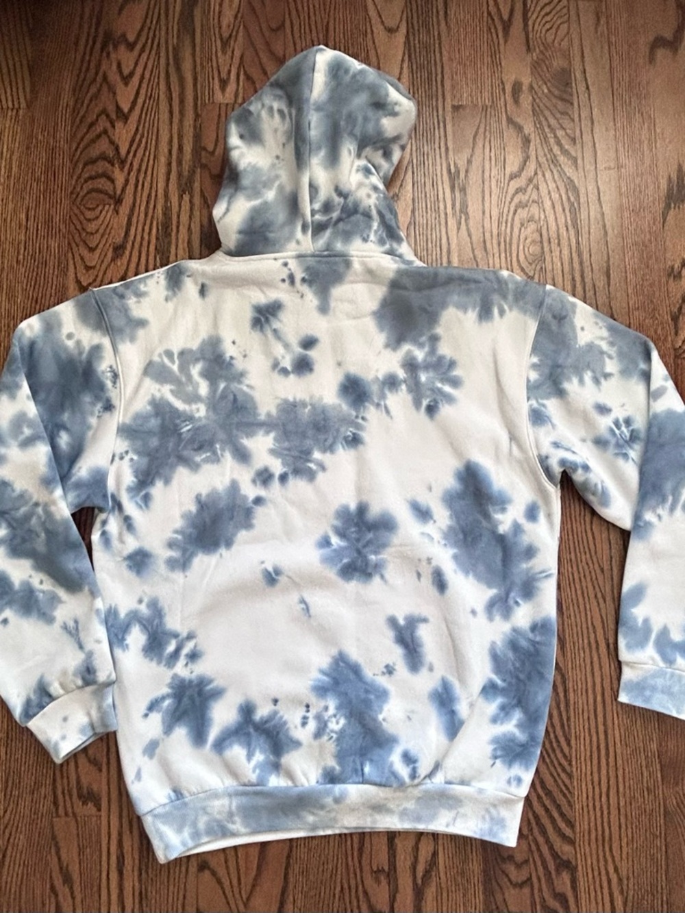 Comfrt Brand Blue Tie-Dye Hoodie & Sweatpants Set - Women's - Size Small - Picture 5 of 10